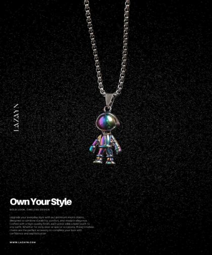 Astronaut | Mens pendent with chain