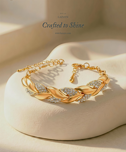 Gold Leaf Women's Bracelet