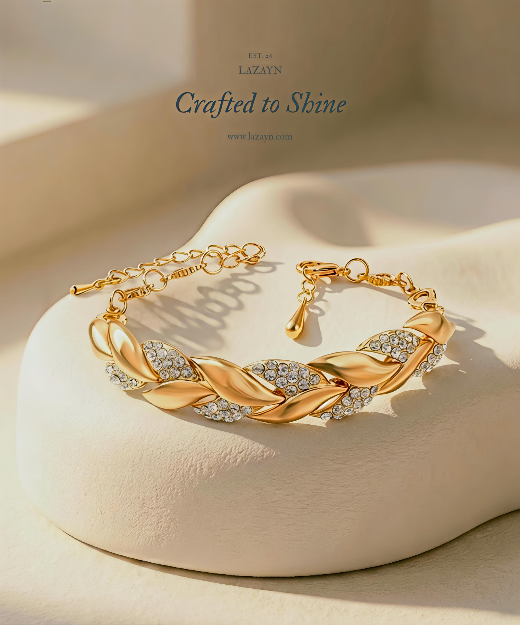 Gold Leaf Women's Bracelet