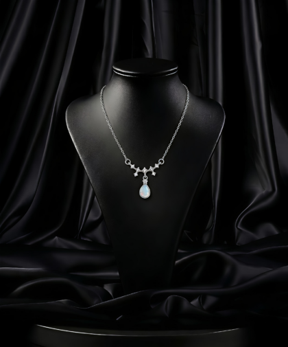 Tear Moonstone Necklace