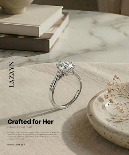 The Eternity Promise Ring | Women Adjustable Size Ring
