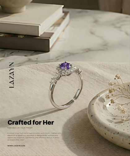 The Floral Halo | Women Adjustable Ring