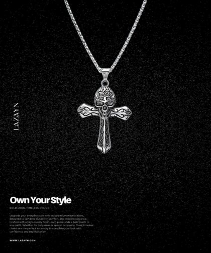 Ghost Head Cross | Men's Chain