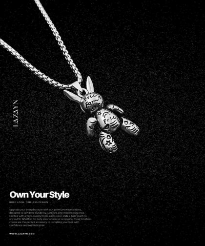 Printed Rabbit | Men's Chain