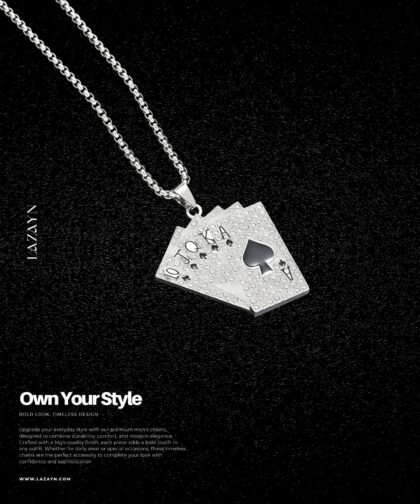 Playing cards full of diamonds