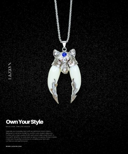Double teeth Wolf Head | Men's Chain